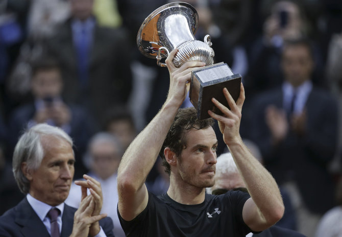 „Scanpix“ nuotr./Romos „Masters“ finale triumfavo Andy Murray