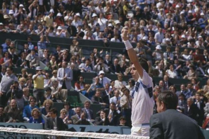 Ivanas Lendlas 1984 „Roland Garros“ čempionate