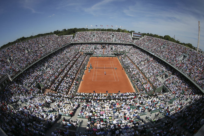 „Scanpix“ nuotr./Centrinis „Roland Garros“