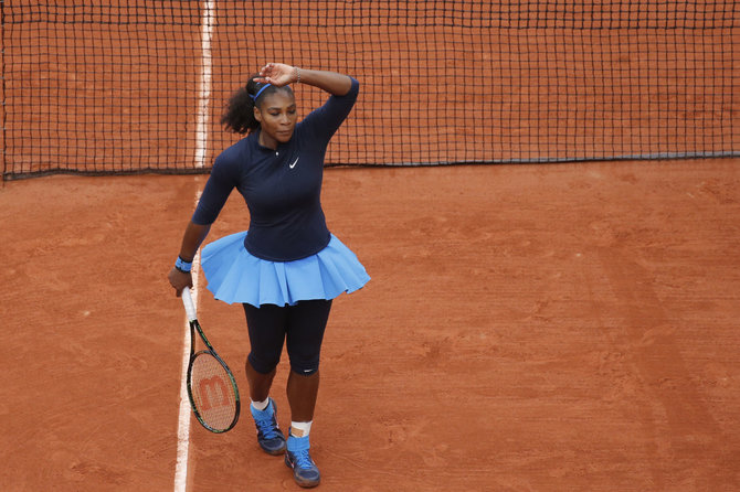 „Scanpix“ nuotr./Serena Williams – „Roland Garros“ finale