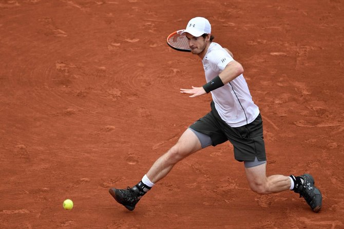 „Scanpix“ nuotr./Andy Murray tapo pirmu britu nuo 1937 metų, pasiekusiu „Roland Garros“ finalą