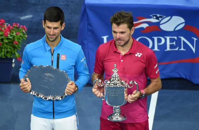 „Scanpix“ nuotr./„US Open“ finalas: Stanas Wawrinka – Novakas Džokovičius