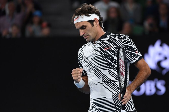„Scanpix“ nuotr./„Australian Open“: Rogeris Federeris – Tomašas Berdychas