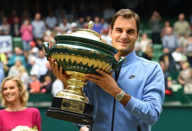 „Scanpix“ nuotr./Rogeris Federeris prieš Alexanderį Zverevą