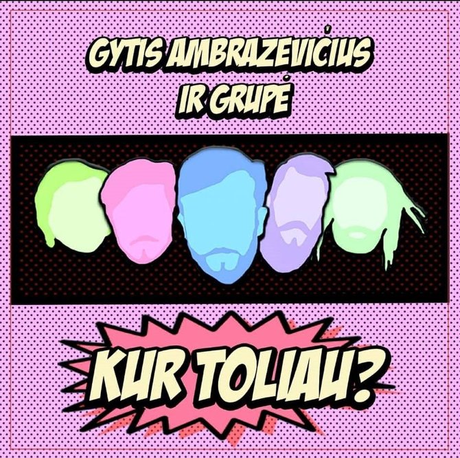 Asmeninio albumo nuotr./„Gytis Ambrazevičius ir Grupė“ antrasis albumas