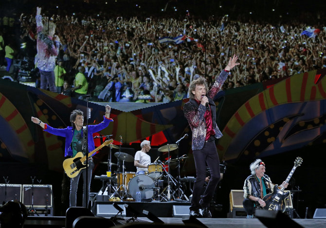 Scanpix nuotr./„The Rolling Stones“ koncerto akimirka