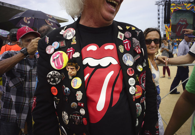 Scanpix nuotr./„The Rolling Stones“ koncerto akimirka