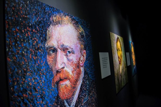 Arno Mažylio nuotr./Vincento van Gogho paroda Vilniuje