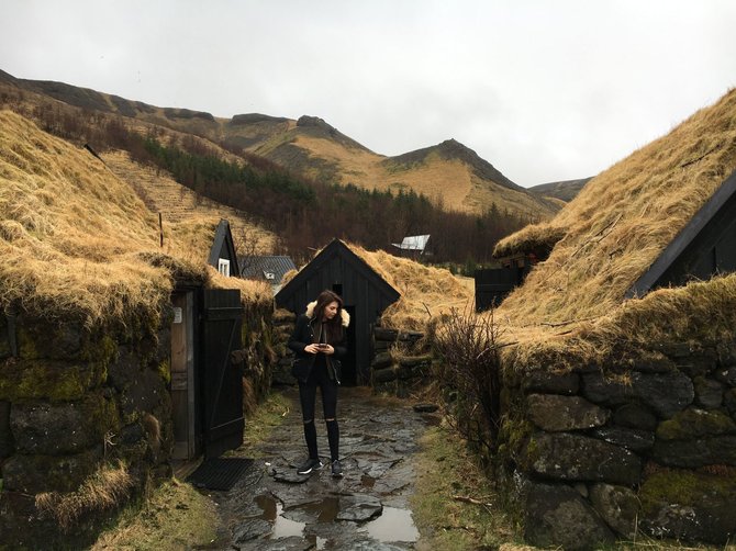 Asmeninė nuotr./Manto Katlerio ir Aistės Kabašinskaitės kelionės po Islandiją akimirka