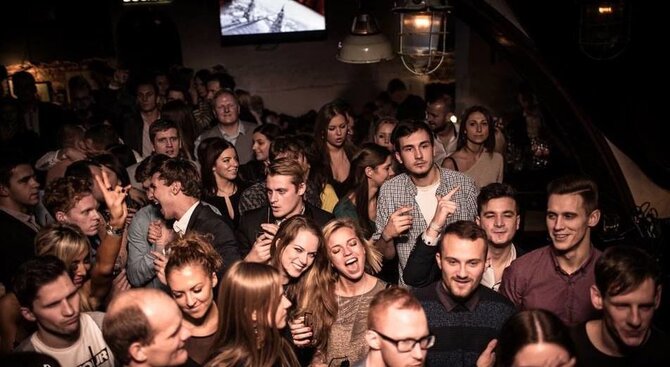 Asmeninė nuotr./Vakarėlio Kauno klube „G-Loft“ akimirka