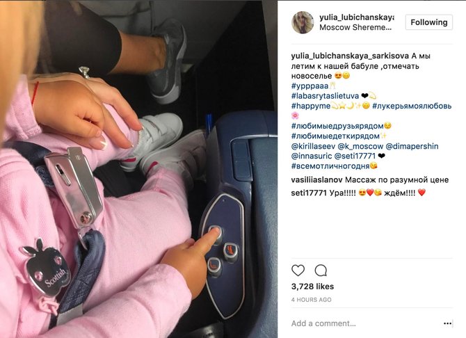 Asmeninė nuotr./Julija Lubičanskaja su dukra vyksta į Lietuvą