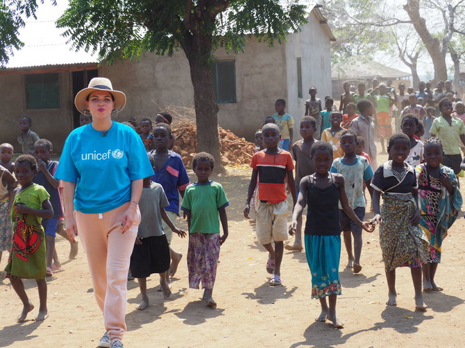 UNICEF nuotr./UNICEF misijos Malavyje akimirka