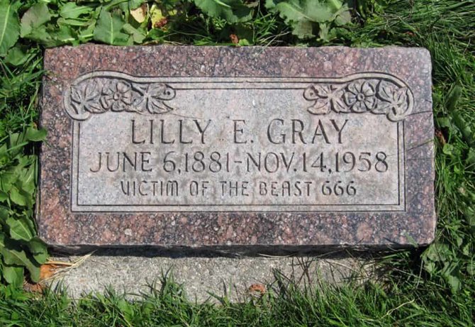 Findagrave nuotr./Lilly E. Gray kapas Jutos valstijoje