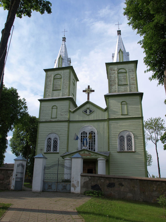 Wikipedia Commons nuotr./Balbieriškio senoji bažnyčia