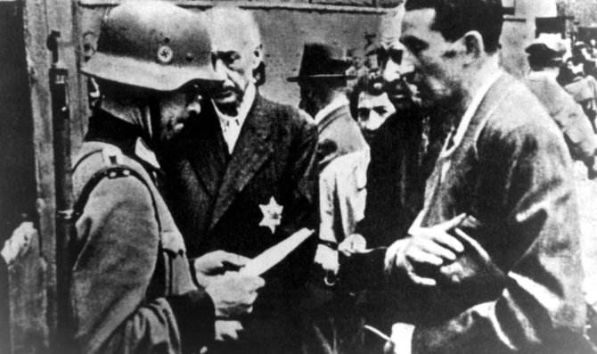 Vida Press nuotr./Žydai okupuotoje Varšuvoje