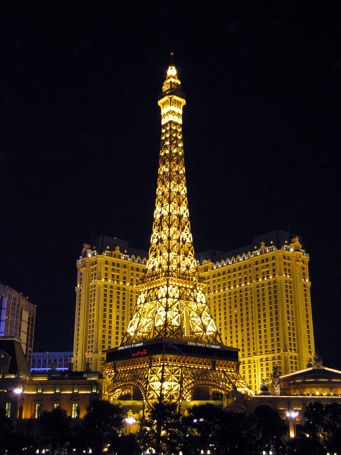 Wikimedia Commons nuotr./Eifelio bokštas Las Vegase