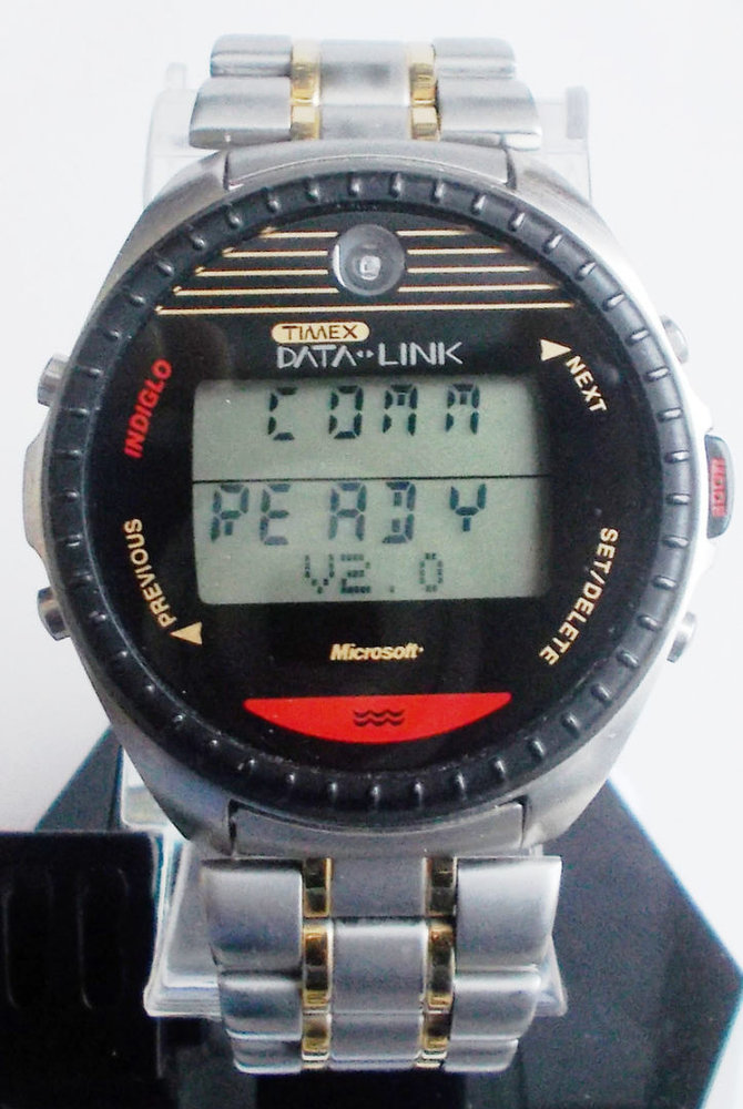 Wikimedia Commons nuotr./„Timex Datalink“ laikrodis