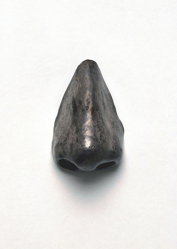 Londono mokslo muziejaus nuotr./Dirbtinė nosis, panaši į tą, kurią nešiojo Brahė 