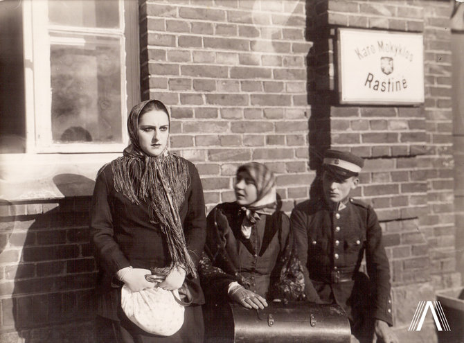 Lietuvos literatūros ir meno archyvo nuotr./Kadras iš filmo „Kareivis – Lietuvos gynėjas“, 1928 m.