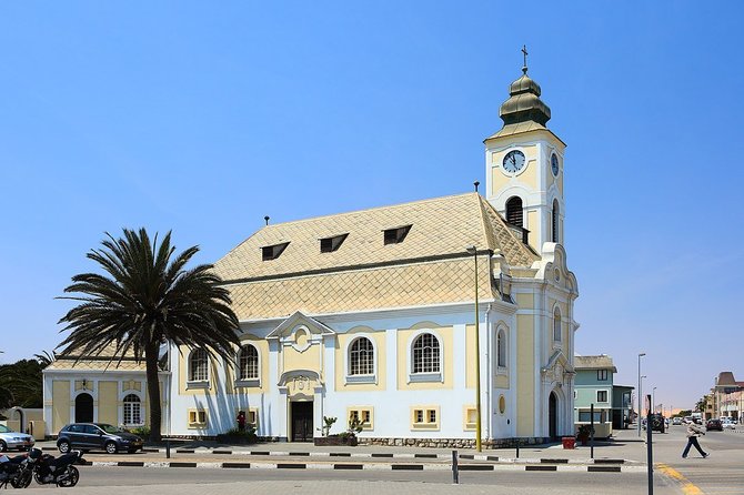 Wikimedia Commons nuotr./Liuteronų bažnyčia Namibijoje