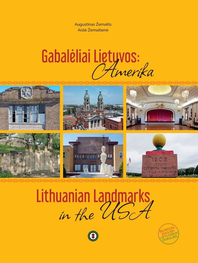 Knygos „Gabalėliai Lietuvos: Amerika“ viršelis