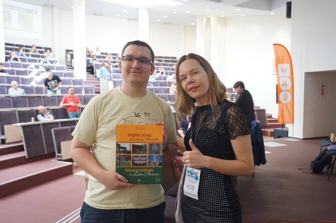 Organizatorių nuotr./Edvinas Stankevič ir Aistė Žemaitienė