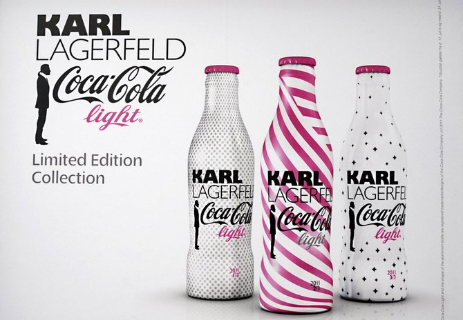 123rf nuotr./Karlo Lagerfeldo „Coca-Cola“ buteliukai