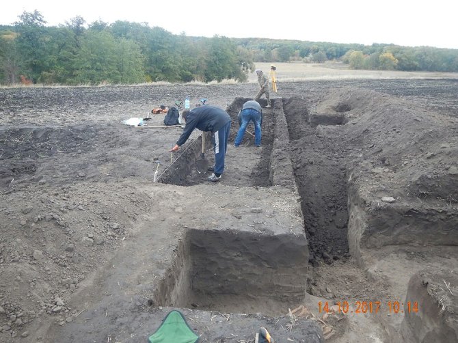 V.Baranovo nuotr. /Ukrainos archeologai aptiko senovės baltų kapinyną