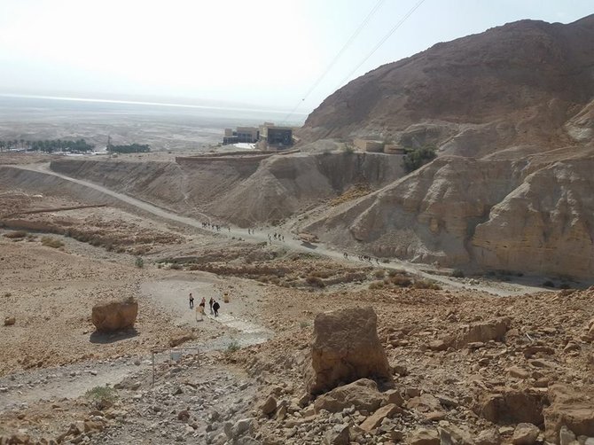 Ugniaus Antanavičiaus nuotr./Vaizdas nuo Masados tvirtovės