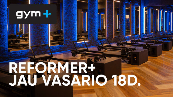 Pranešimo aut. nuotr./ Gym+ klientams pristatys „Reformer+“ treniruotes