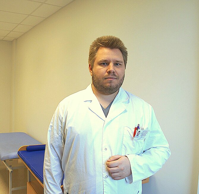 Pranešimo aut. nuotr./Vaikų nefrologas Povilas Žemaitis