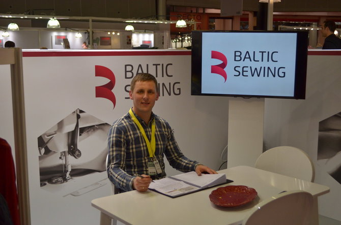 „Baltic Sewing company“ nuotr./Vienas „Baltic Sewing company“ įkūrėjų Benas Vaičiukas