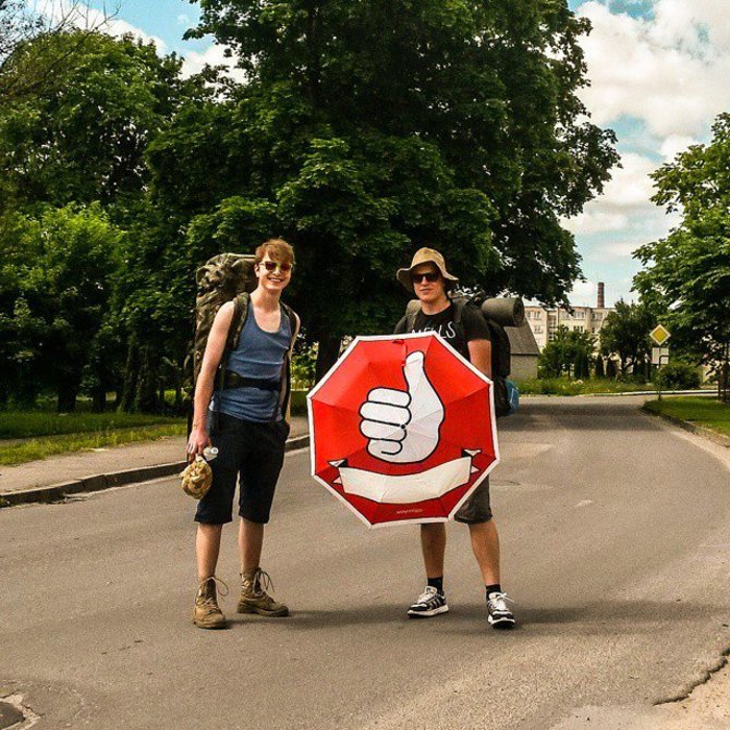 „Voymigo“ nuotr./Autostopininkų skėtis 