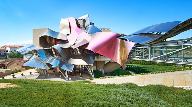 „Hotel Marques de Riscal“ nuotr./„Hotel Marques de Riscal“