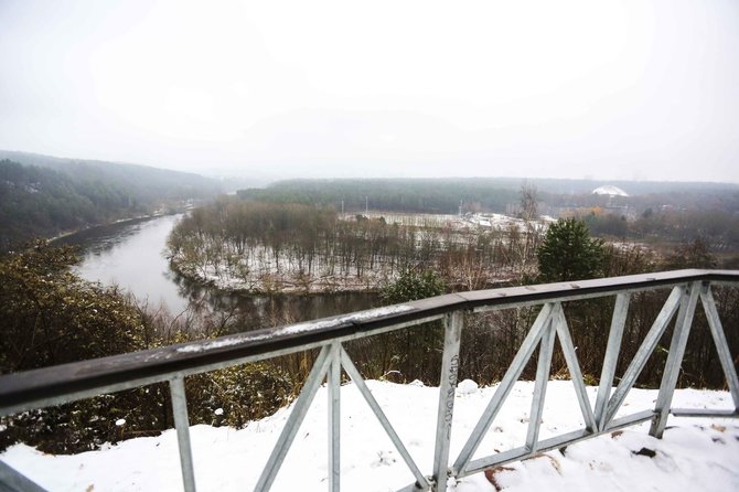 Irmanto Gelūno / 15min nuotr./Vaizdas nuo Karoliniškių atodangos