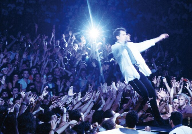 Live Nation Lithuania nuotr./Peterio Gabrielio koncertas 1986 metais