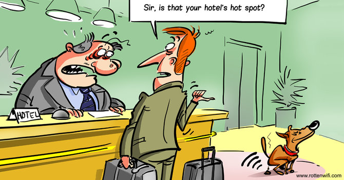 Ryčio Daukanto karikatūra/ „Rotten WiFi“  programėlė leidžia pasirinkti interneto ryšį pašiepiančias karikatūras