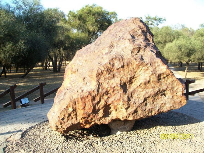 Wikipedia nuotr./El Chaco meteoritas Argentinoje