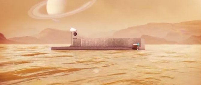 NASA nuotr./NASA laivo Titane koncepcija