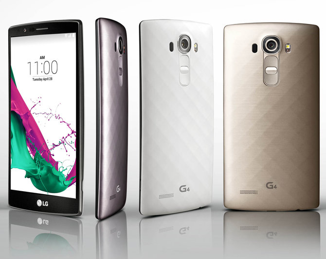 LG nuotr./Išmanusis telefonas LG G4