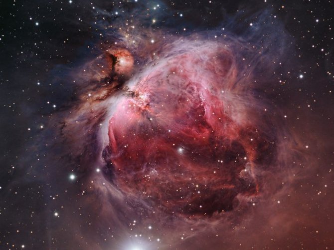 NASA/Hubble nuotr/Oriono ūkas
