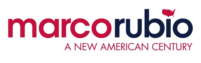 Wikipedia nuotr./Marco Rubio rinkimų kampanijos logotipas