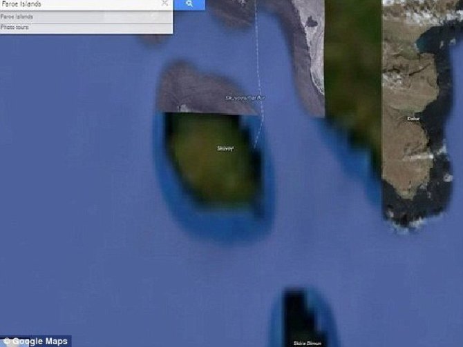 Google Earth/Farerų salos, Danija