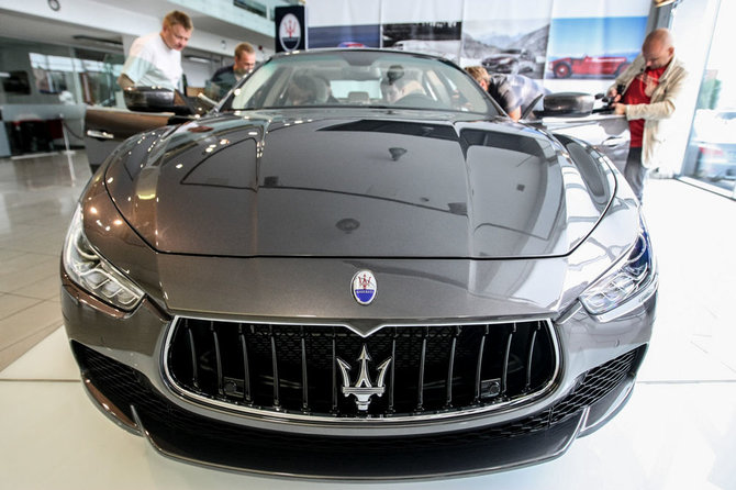 Juliaus Kalinsko/15min.lt nuotr./„Maserati Ghibli“