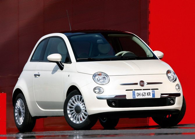 „Fiat“ nuotr./„Fiat 500“