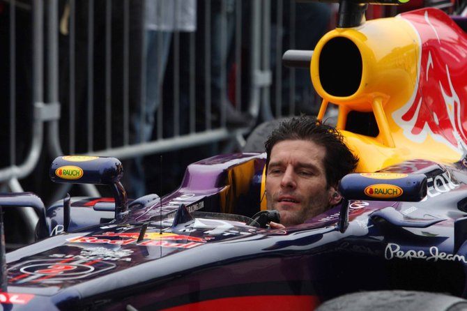 Markas Webberis po paskutinių savo F-1 lenktynių Brazilijoje