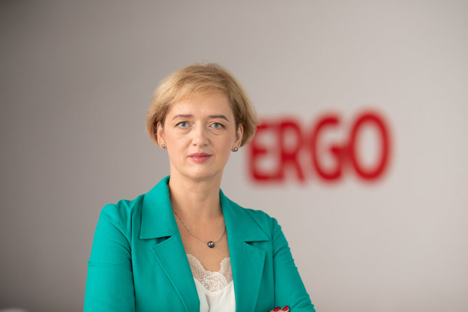 ERGO Produktų vystymo vadovė Audronė Kupliauskienė. Asmeninio archyvo nuotr.