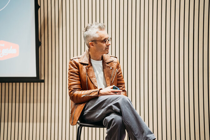 Rimantas Stanevičius. Renginio akimirka