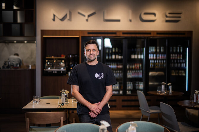 Restorano „Mylios“ savininkas Donatas Dobrovalskas. Asmeninio archyvo nuotr.