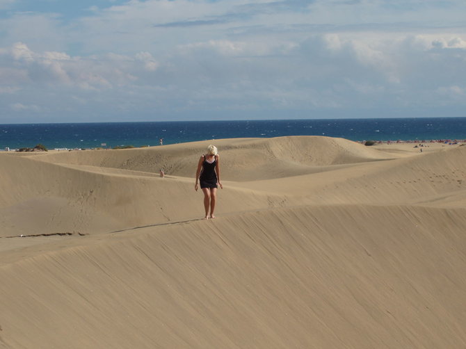 Mspalomas kopos. S. Samoškaitės nuotr.